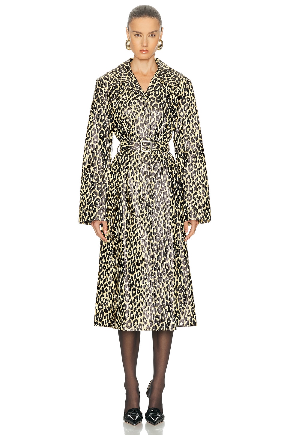 Image 1 of Jil Sander Trench Coat in Canvas Beige