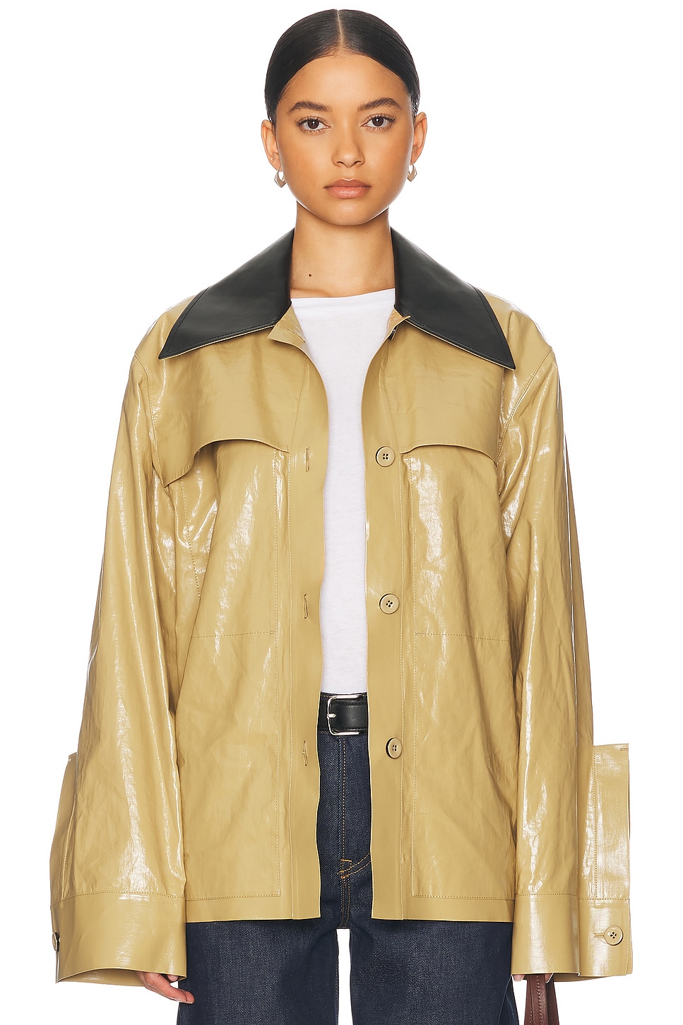 Image 1 of Jil Sander Sport Jacket in Cereal