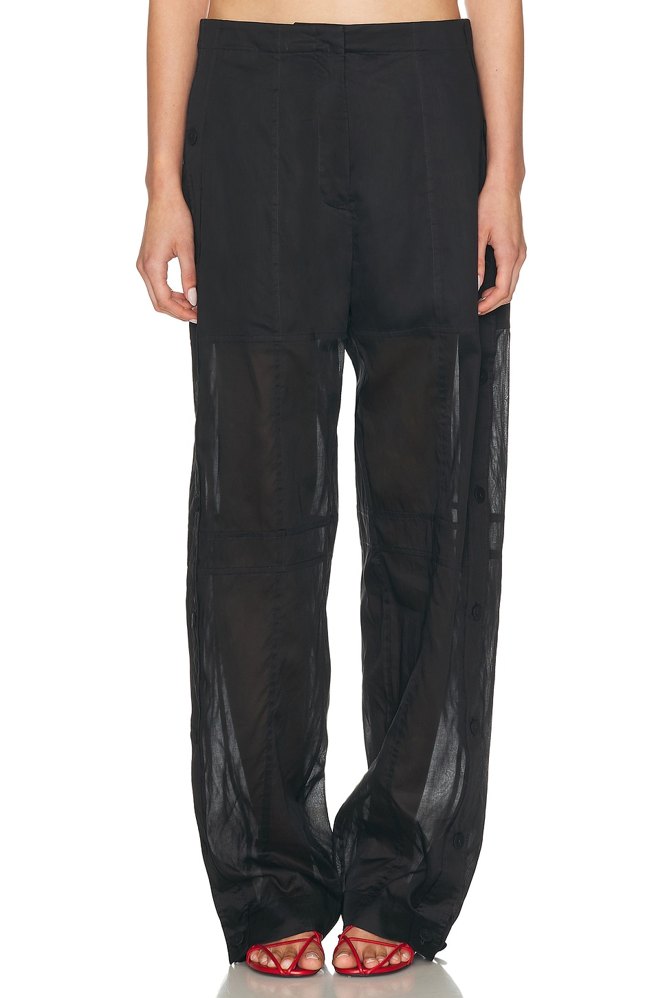 Image 1 of Jil Sander 110 Trouser in Black