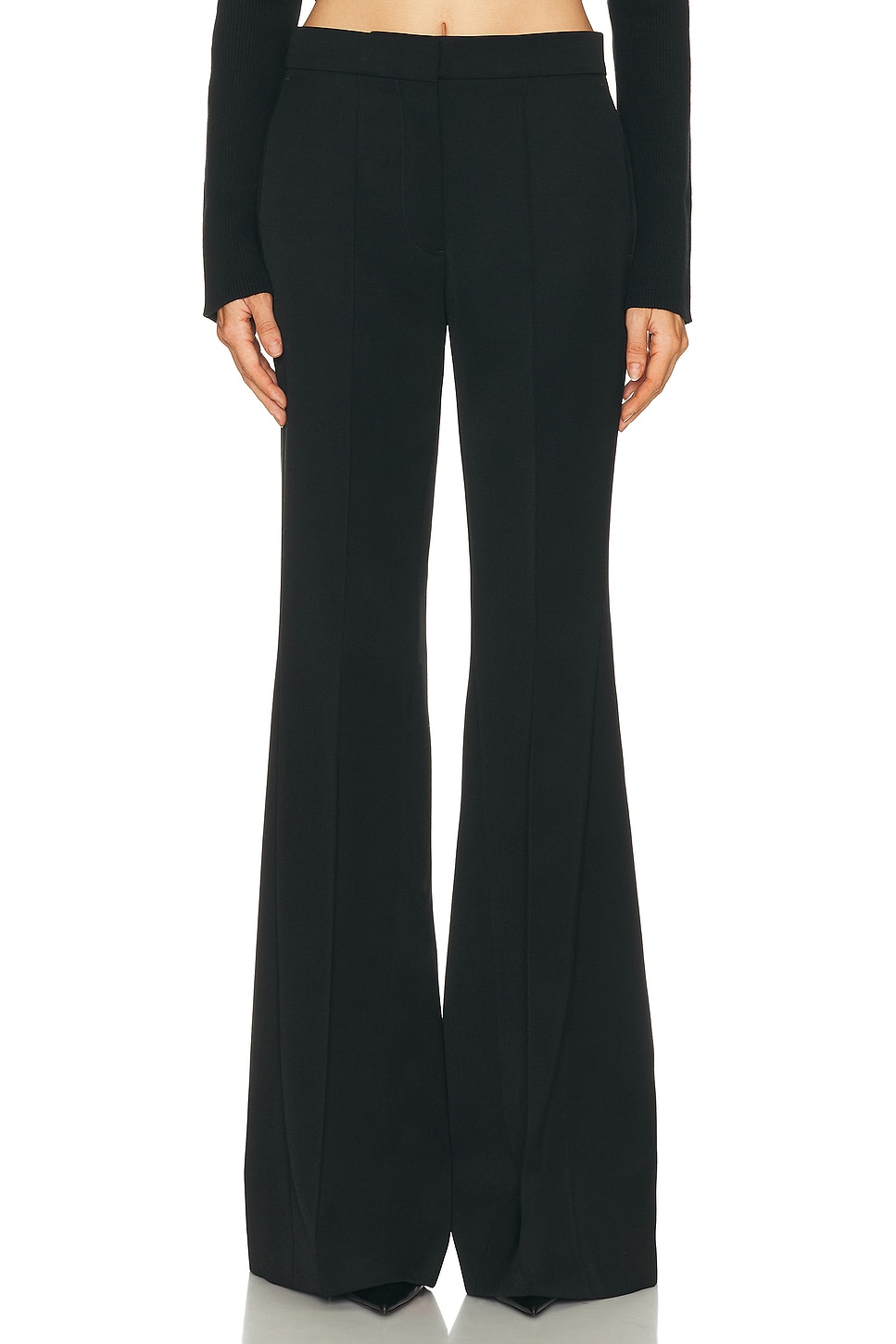Image 1 of Jil Sander Wide Leg Trouser in Black