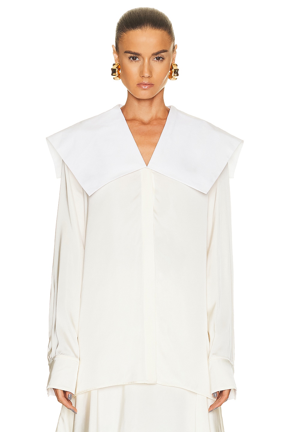 Image 1 of Jil Sander Relax Shirt in Off White