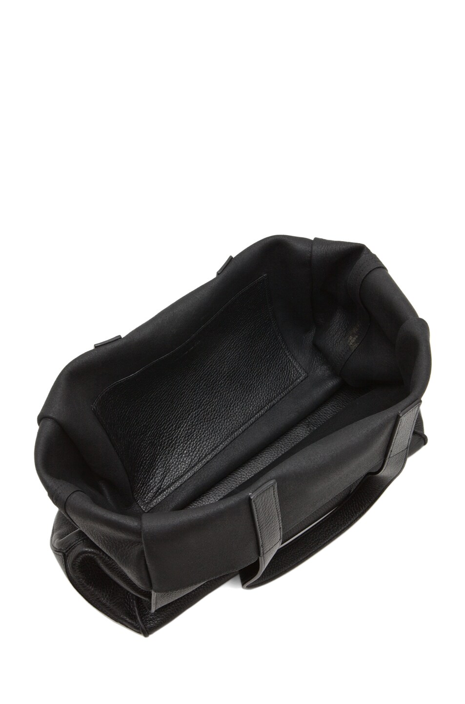 Jil Sander Paper Bag Tote in Black FWRD