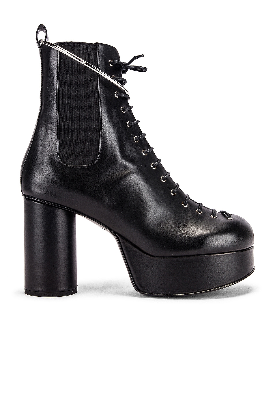 Image 1 of Jil Sander Lace Up Ankle Boots in Black