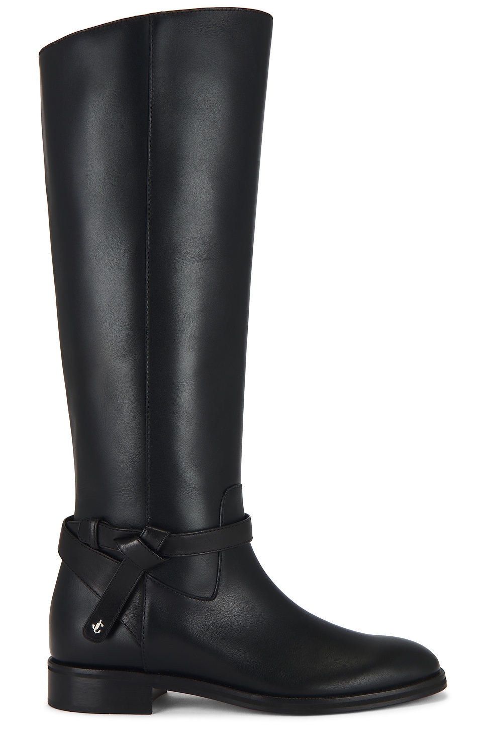 Image 1 of Jimmy Choo Lawton Flat Boot in Black