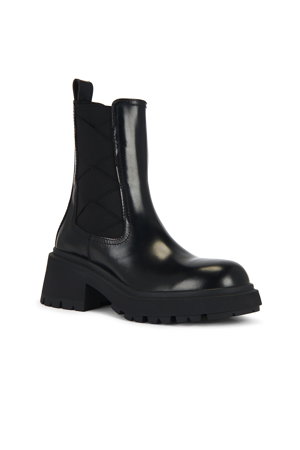 Jimmy Choo Louri Combat Boot In Black
