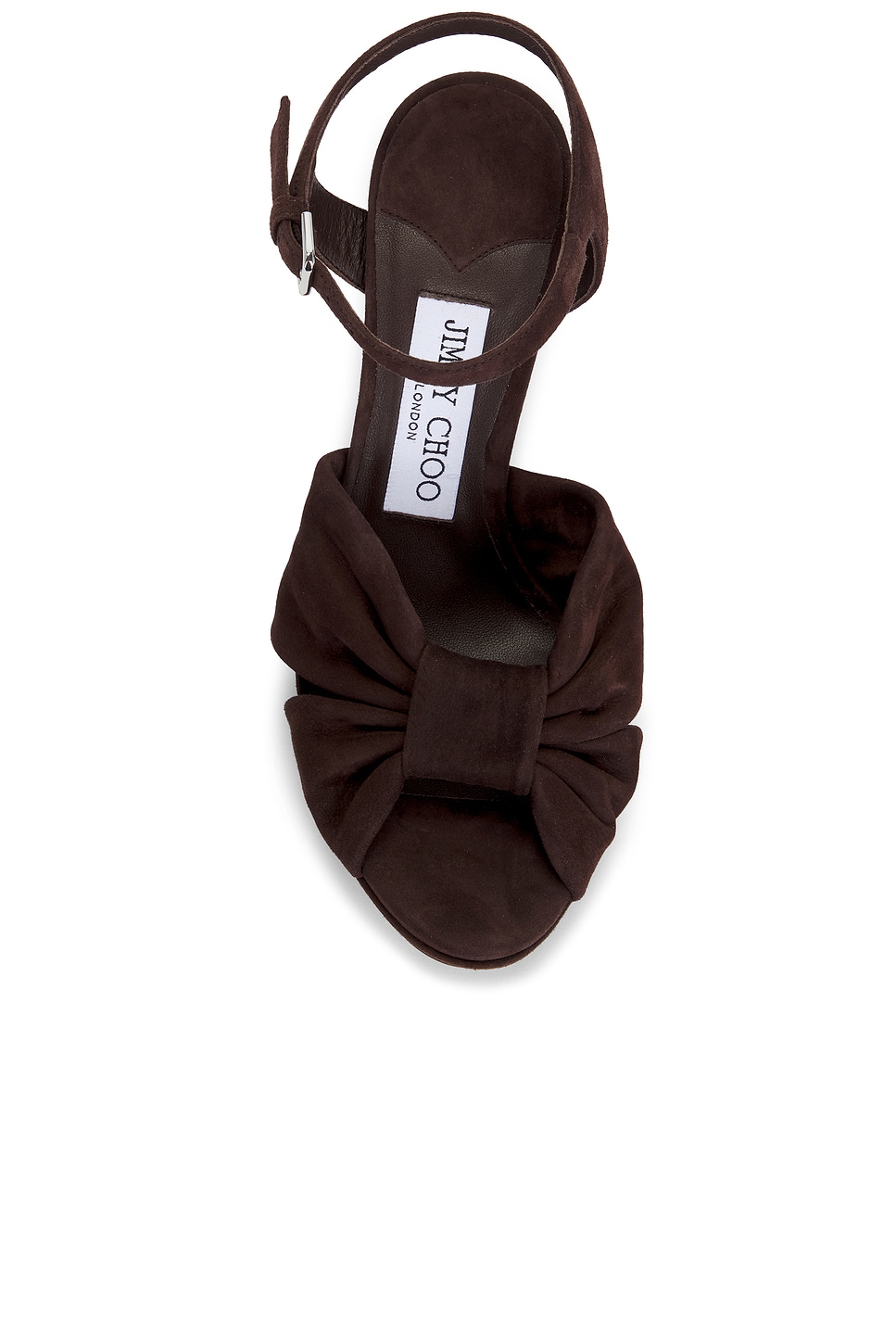 Jimmy Choo Heloise Suede 120 Sandal | Thumbnail 4