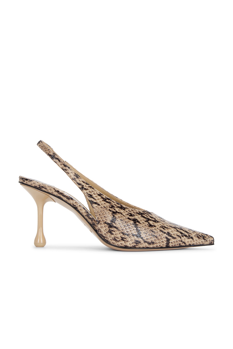 Jimmy Choo Isa Kigali Snake Printed Leather 80 Slingback Pump - Women's Shoes