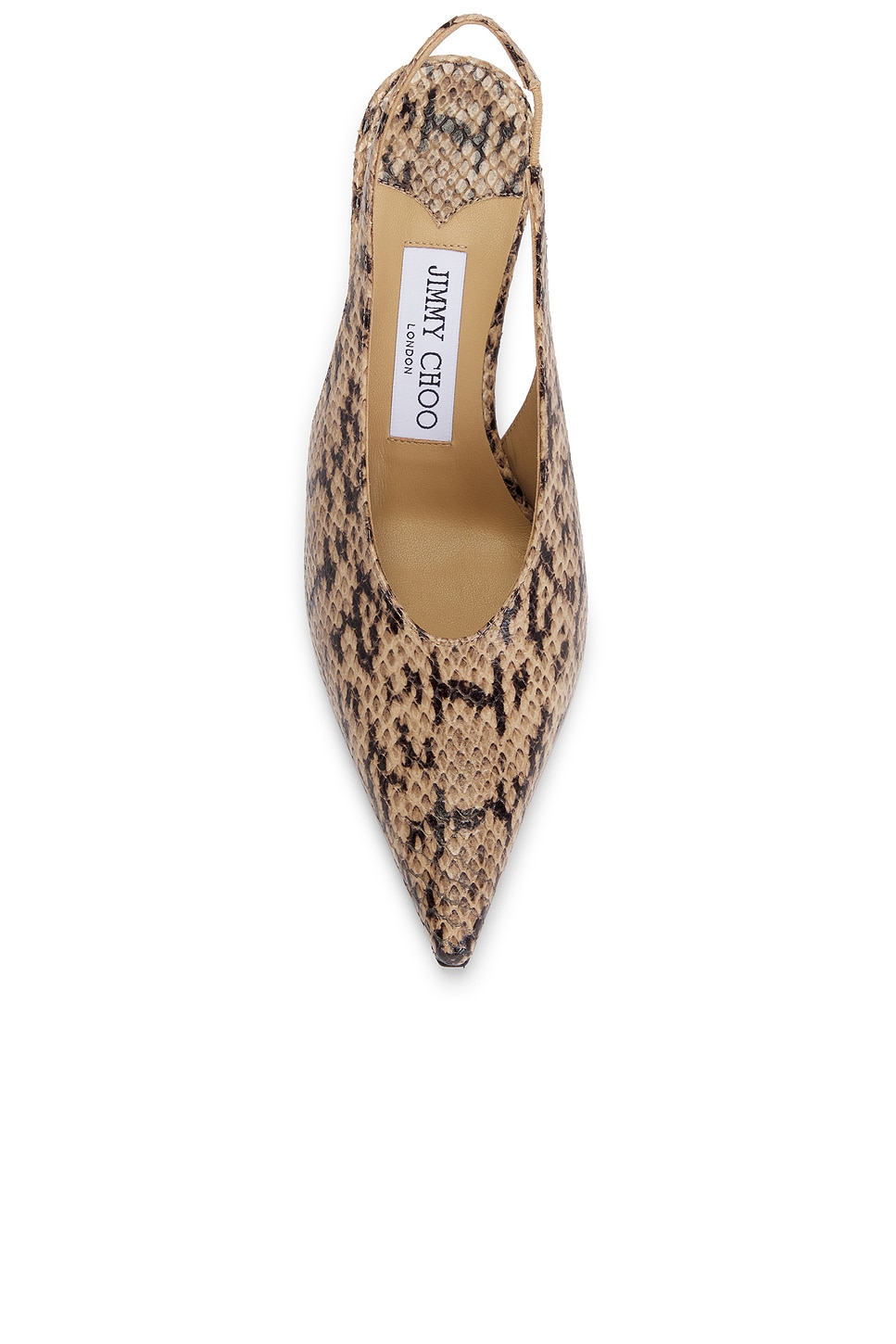 Jimmy Choo Isa Kigali Snake Printed Leather 80 Slingback Pump | Thumbnail 4 Jimmy Choo Isa Kigali Snake Printed Leather 80 Slingback Pump | Thumbnail 4