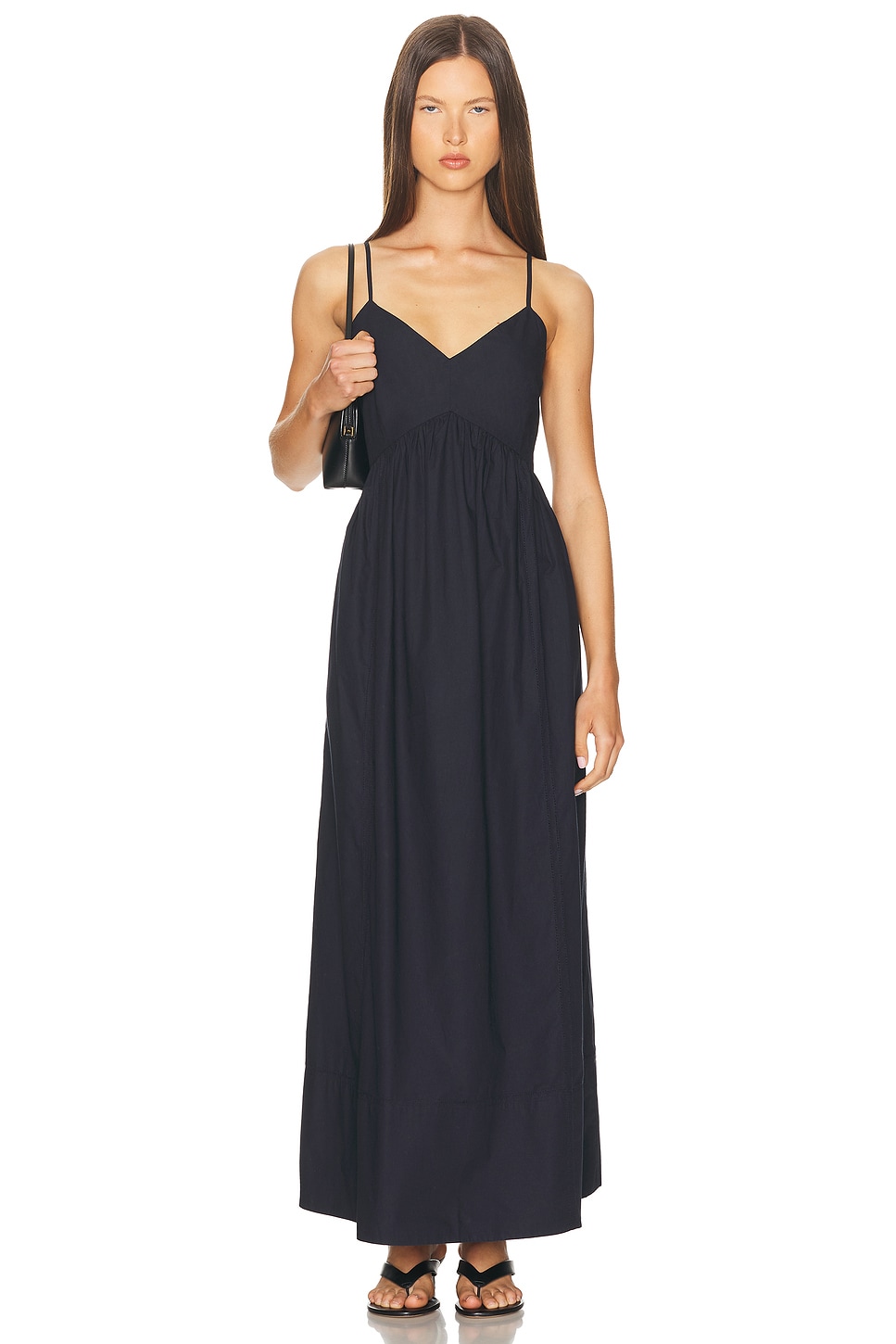 Peninsula Dress in Navy