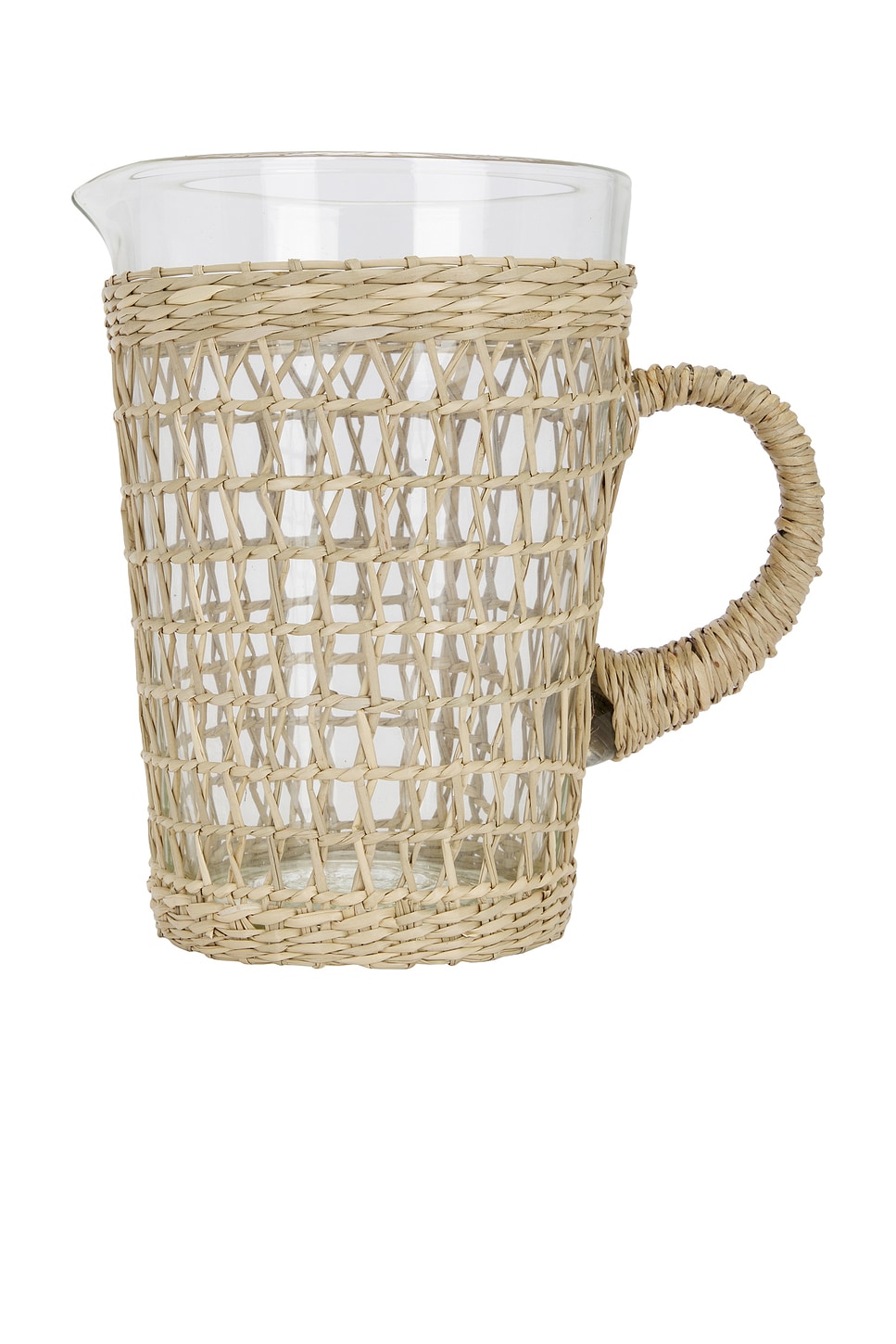 Image 1 of Jenni Kayne Seagrass Picnic Pitcher in Natural