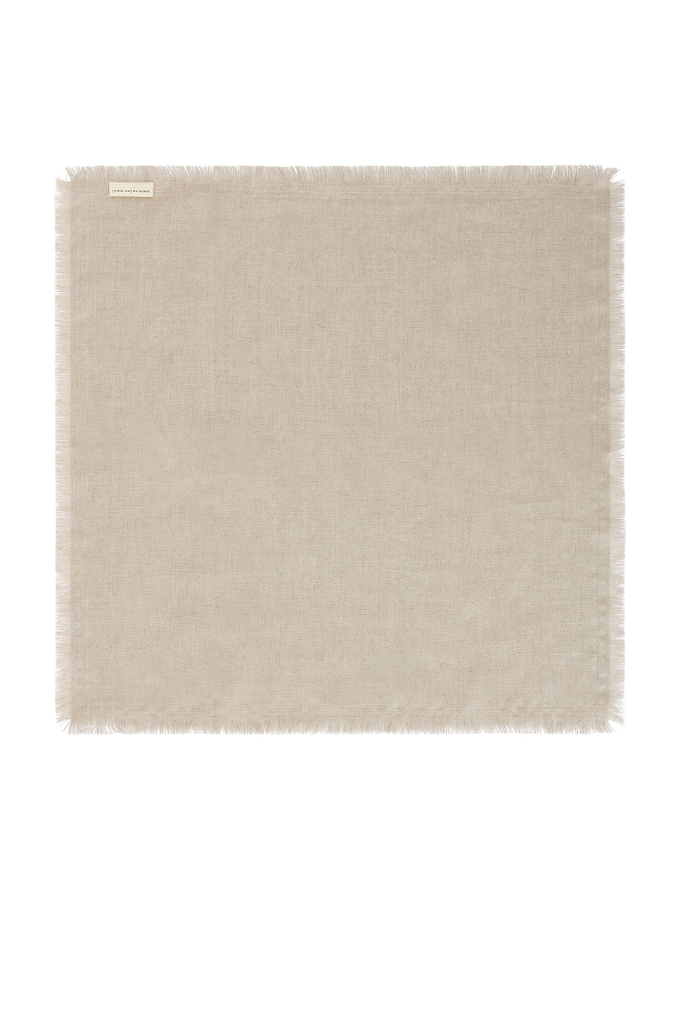 Jenni Kayne Frayed Linen Napkin In Natural