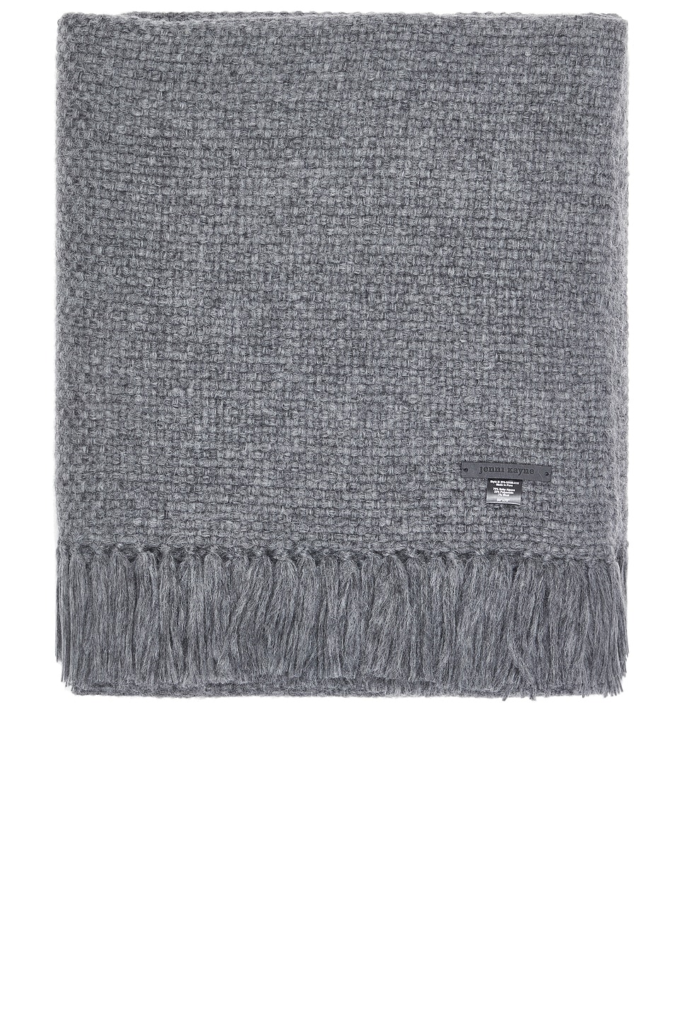 Alpaca Basketweave Throw