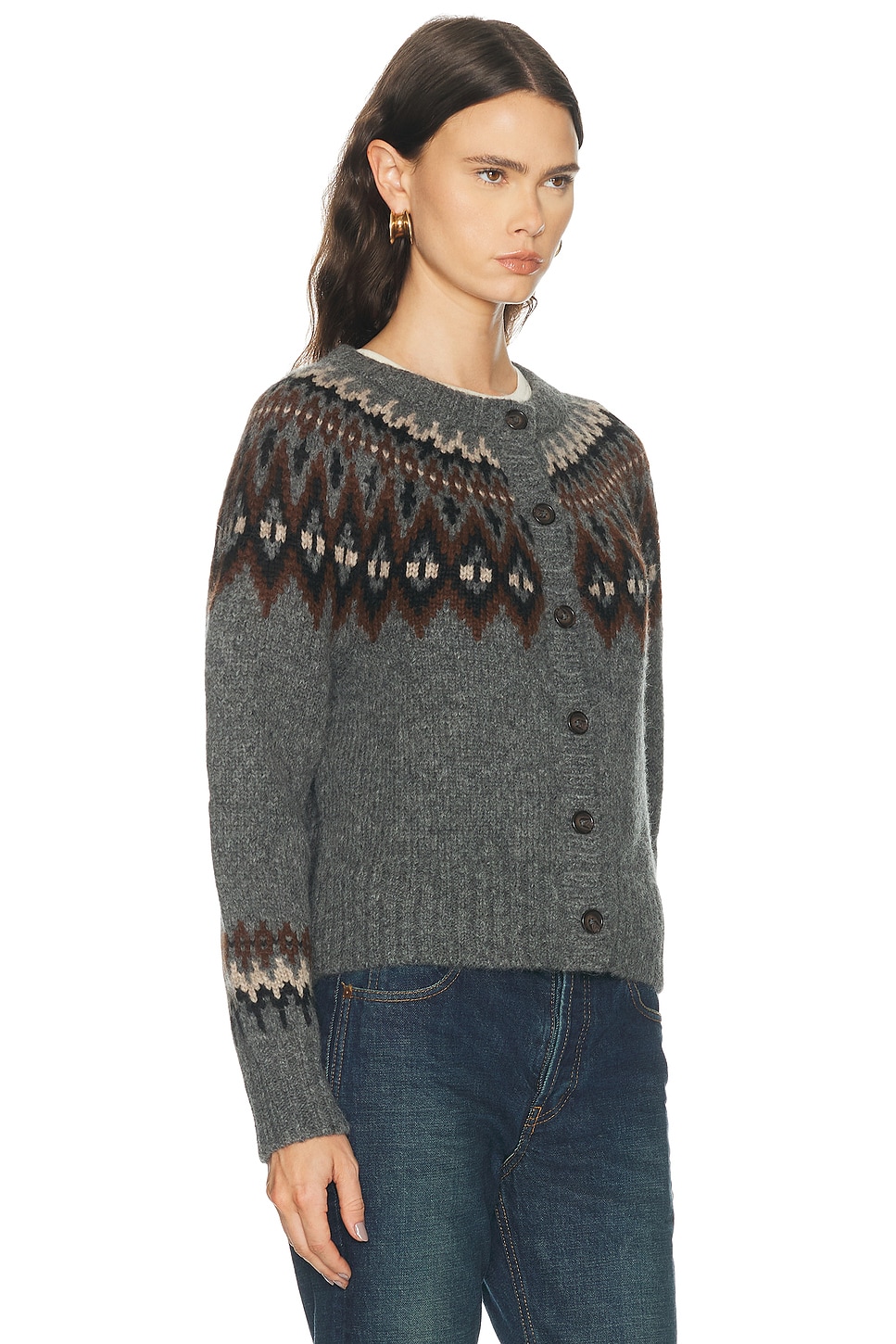Jenni Kayne Thatcher Crewneck Cardigan