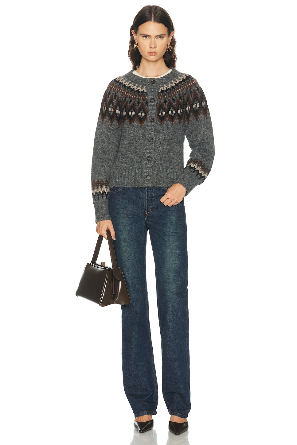Jenni Kayne Thatcher Crewneck Cardigan