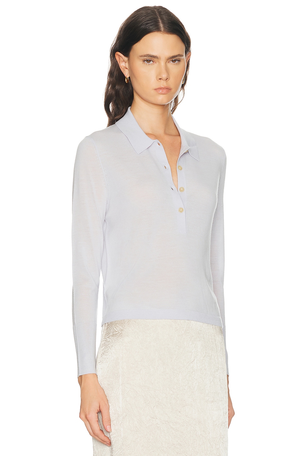 Jenni Kayne Grayson Pullover Sweater In Baby Blue