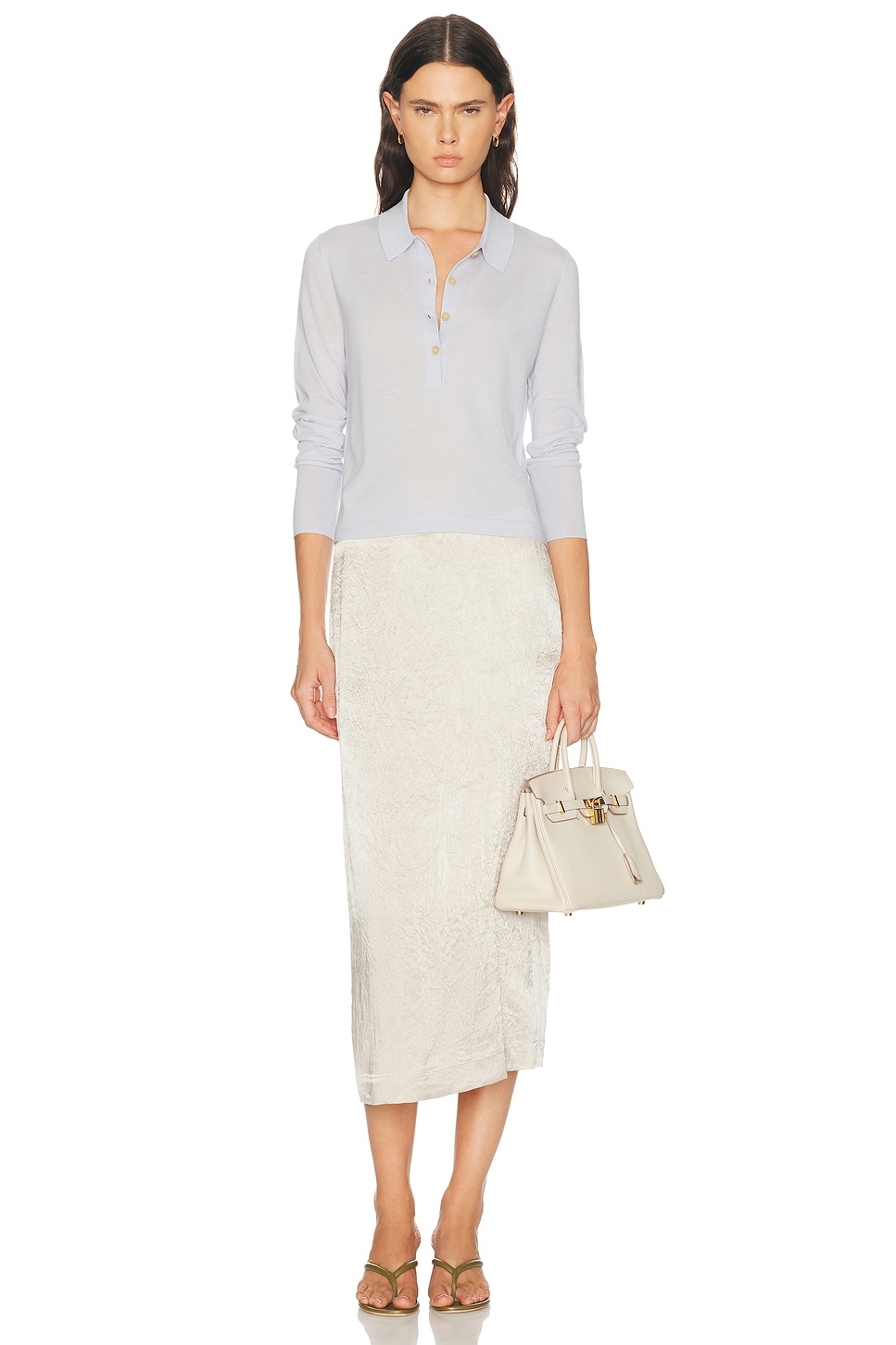 Jenni Kayne Grayson Pullover Sweater In Baby Blue