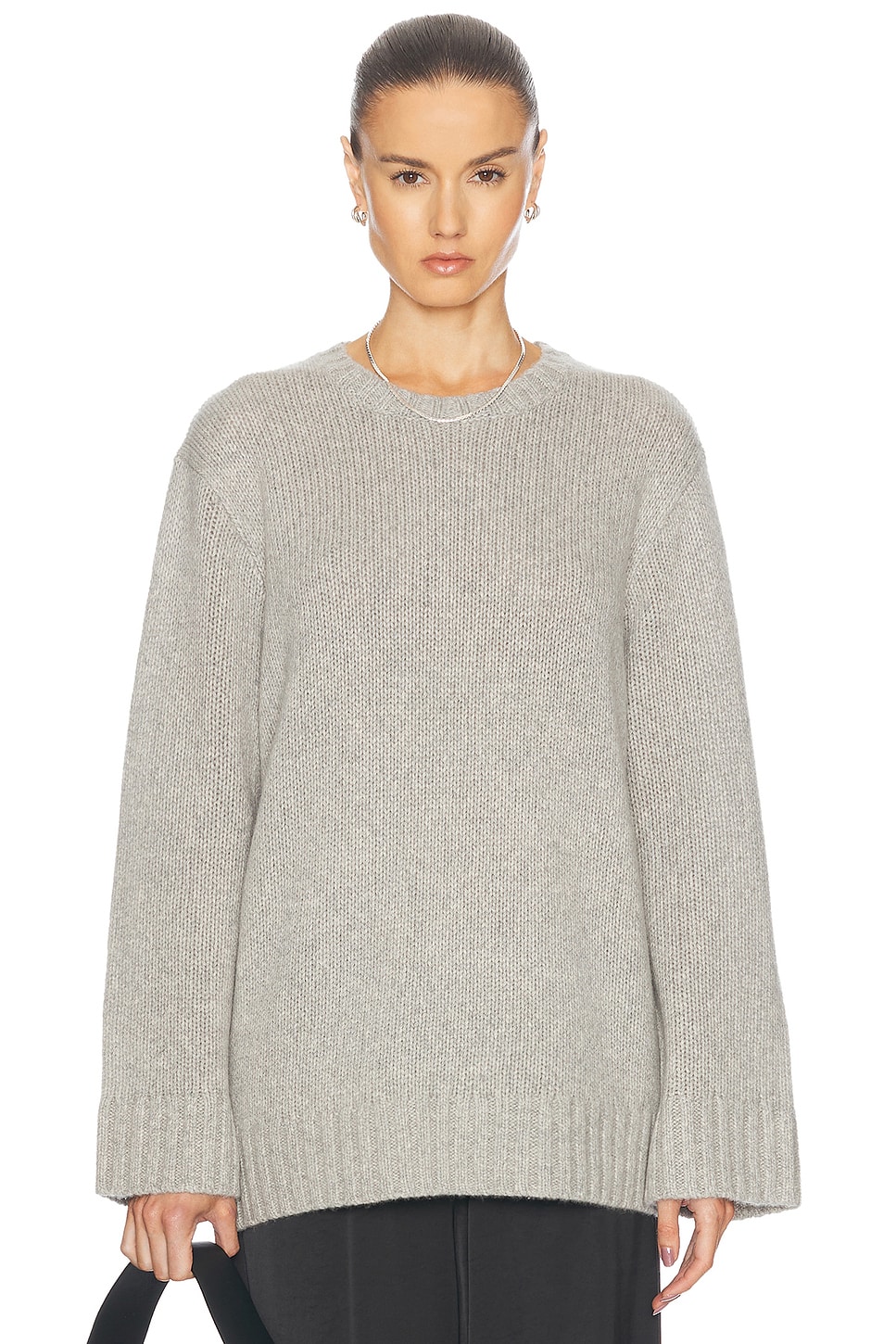 JENNI KAYNE CASHMERE AMELIA CREWNECK SWEATER 