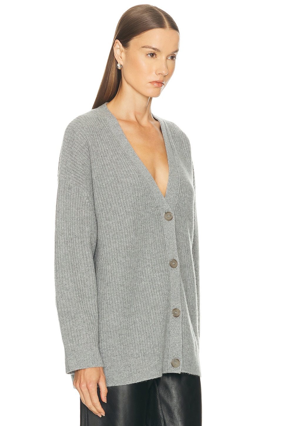 Jenni Kayne Cashmere Cocoon Cardigan In Gray