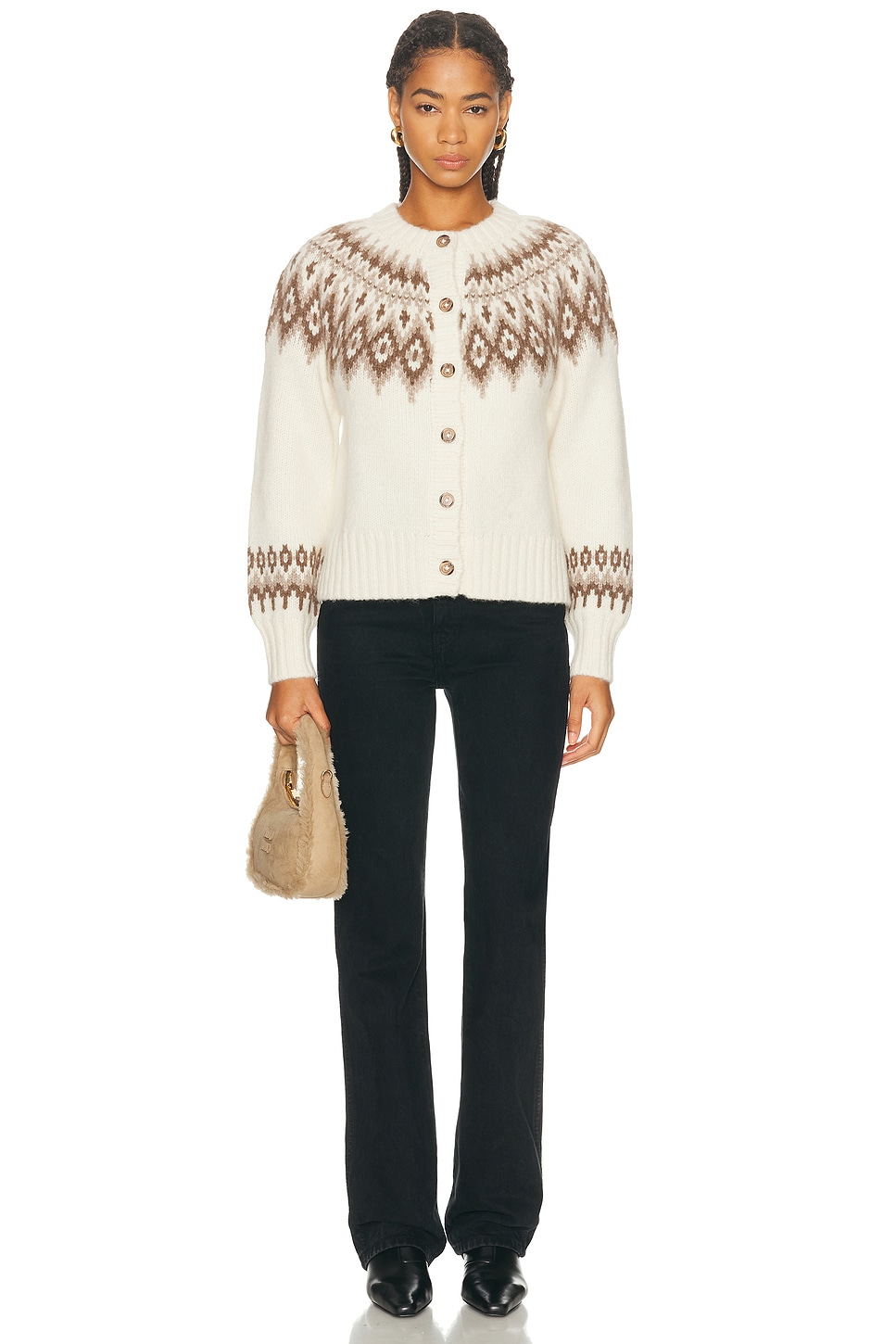 Jenni Kayne Thatcher Crewneck Cardigan