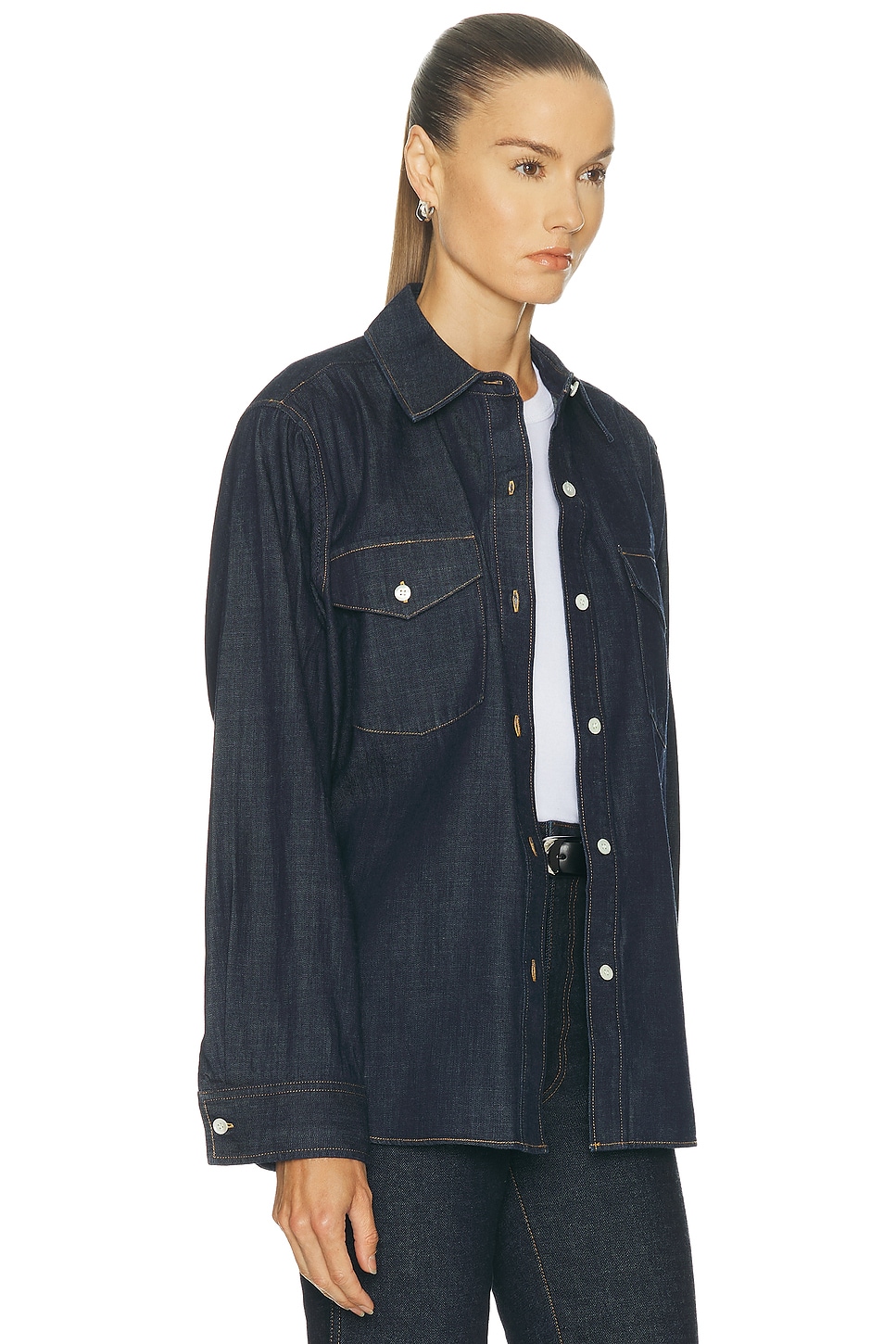 Jenni Kayne Colt Shirt In Blue
