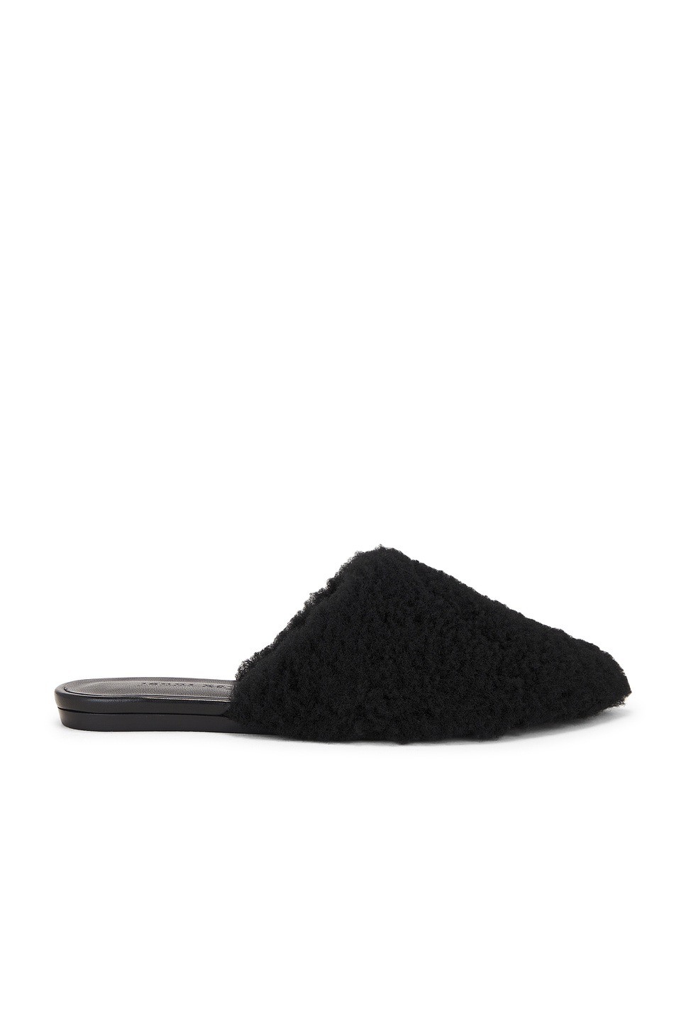 Jenni Kayne Shearling Mule In Black