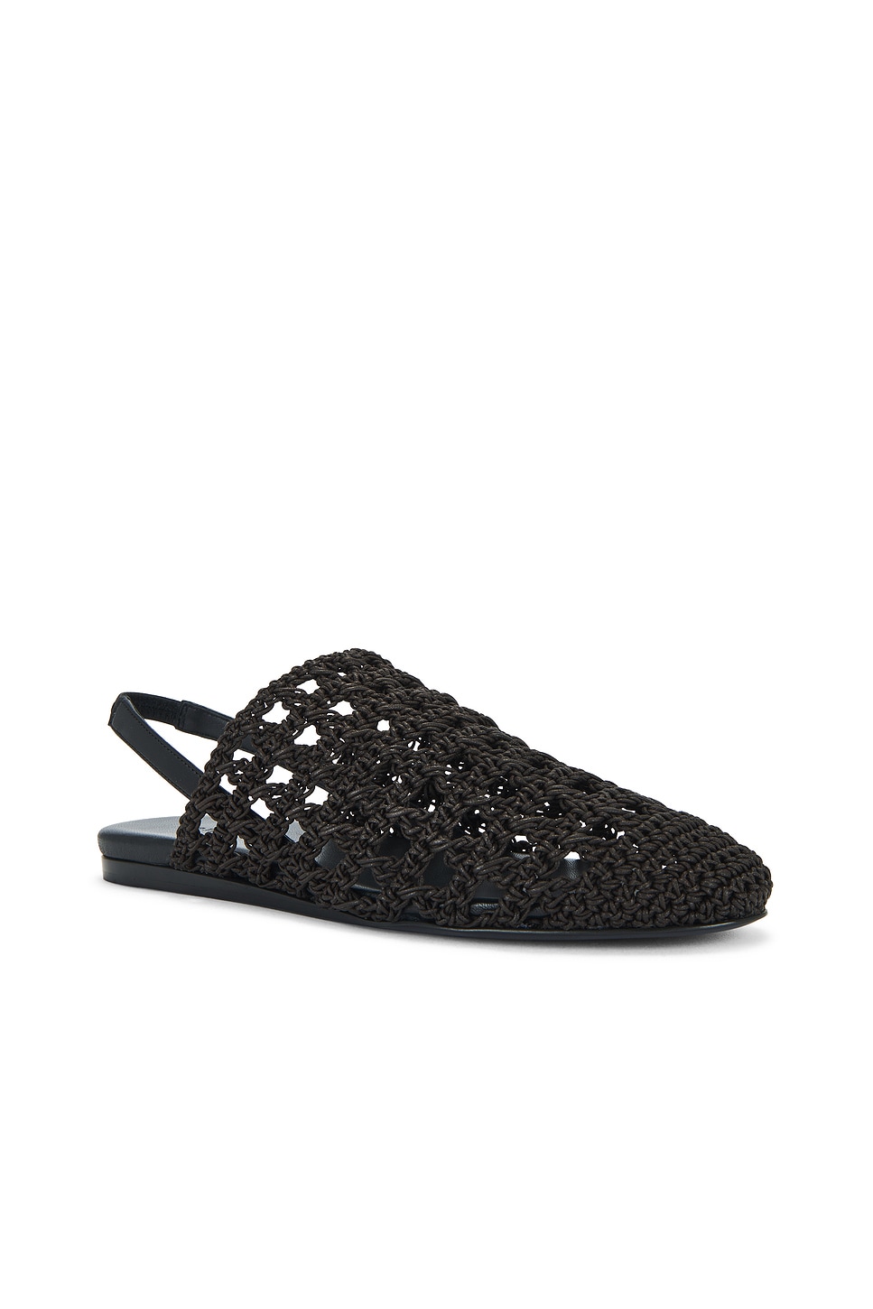 Crochet Jules Mule in Chocolate