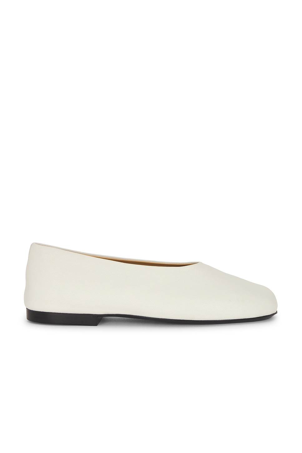 Image 1 of Jenni Kayne Leather Elodie Flat in White