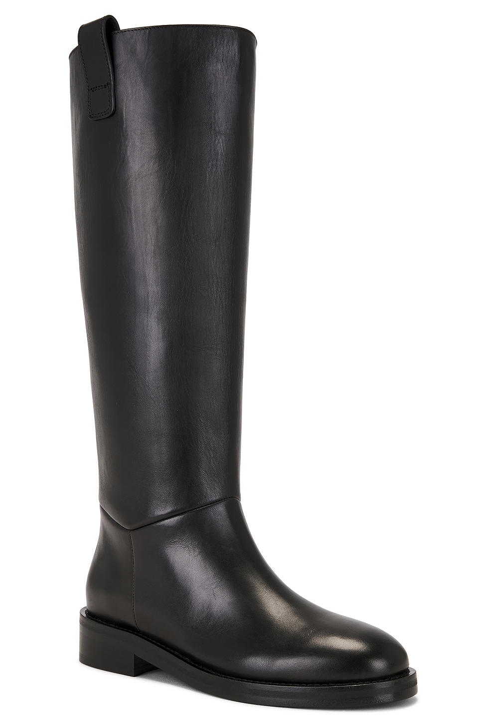 Jenni Kayne Leather Stowe Boot In Black
