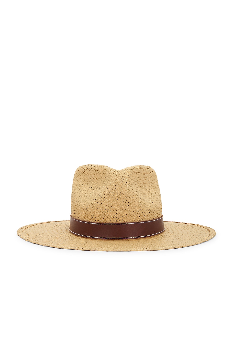 Halston Packable Hat in Tan