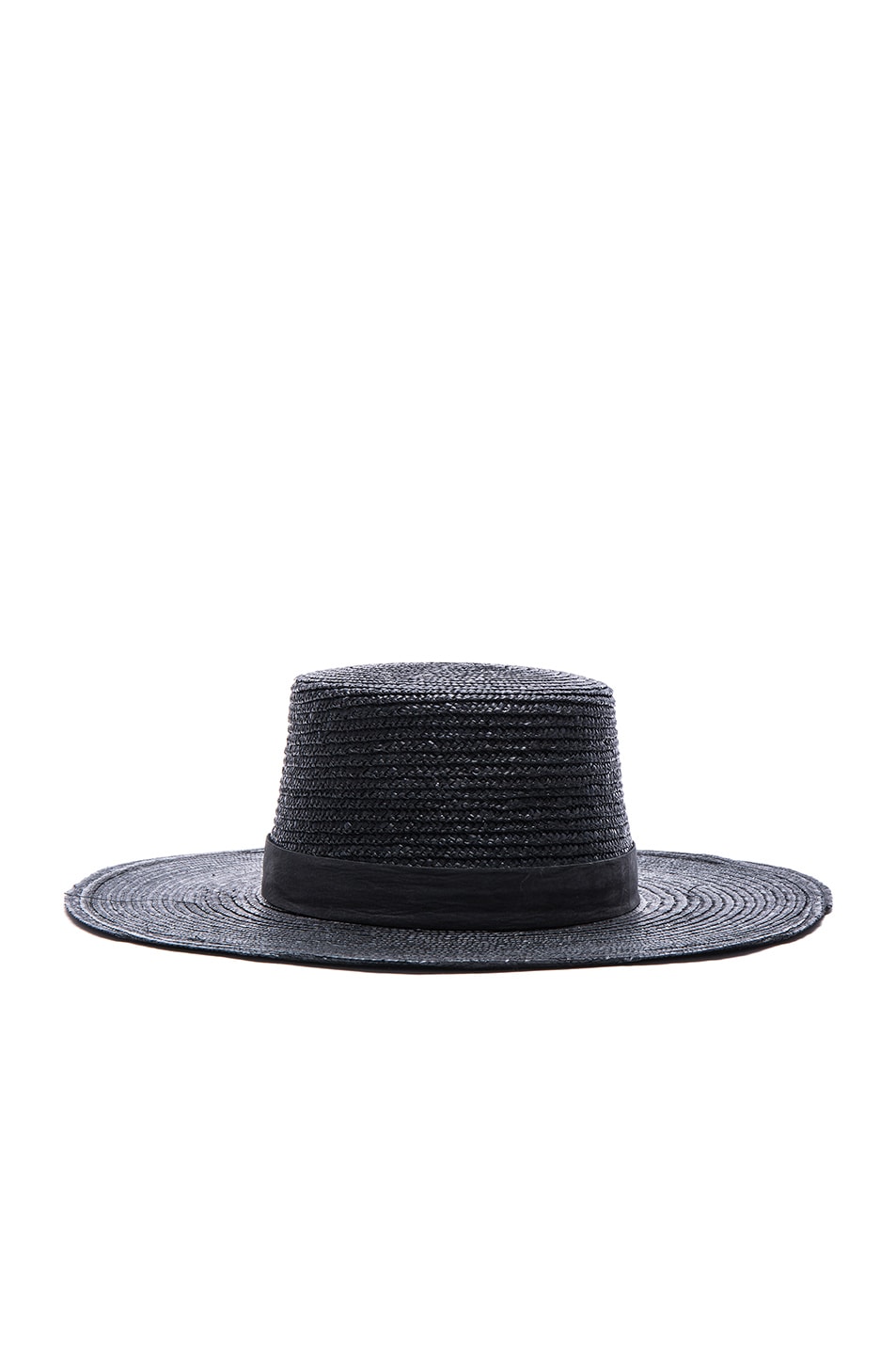 Image 1 of Janessa Leone Calla Bolero Hat in Black