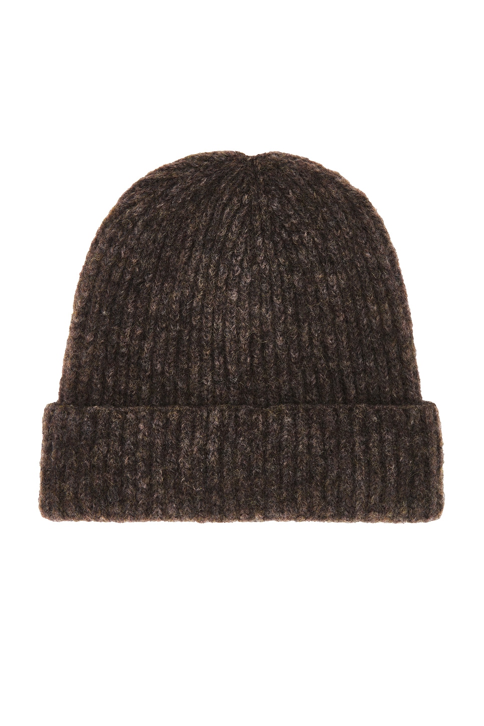 Shop Janessa Leone Piper Beanie In Heather Brown