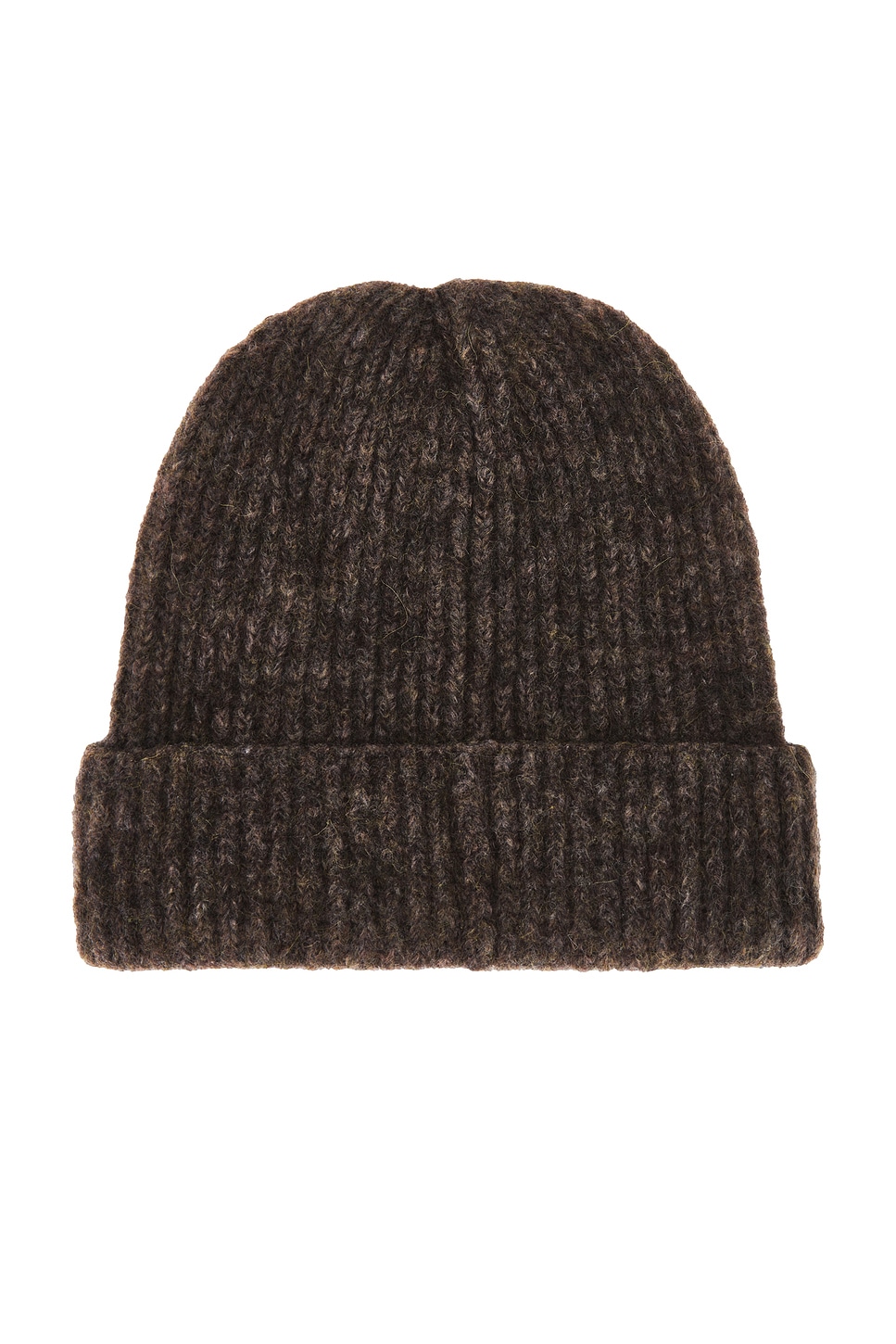 Shop Janessa Leone Piper Beanie In Heather Brown