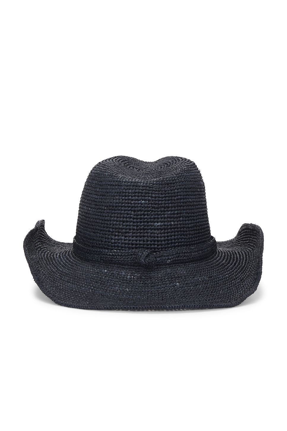 Janessa Leone Sacha Cowboy Hat In Black