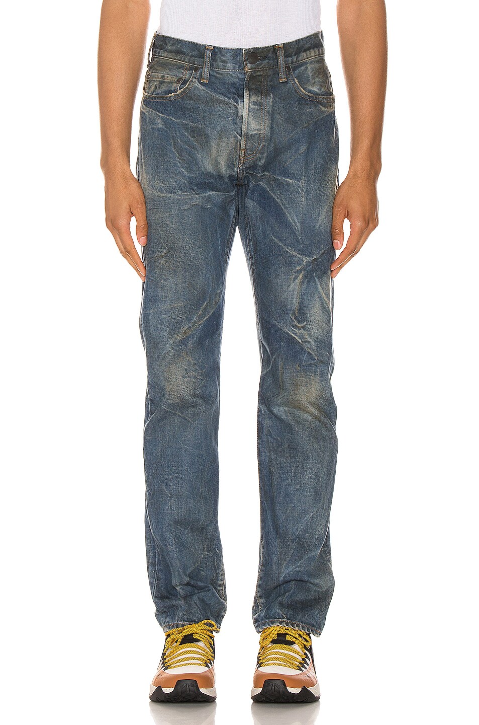 Image 1 of JOHN ELLIOTT Straight Fit Jeans in Cover