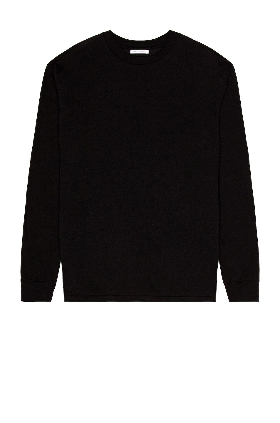 Image 1 of JOHN ELLIOTT Cotton Cashmere Pullover in Black