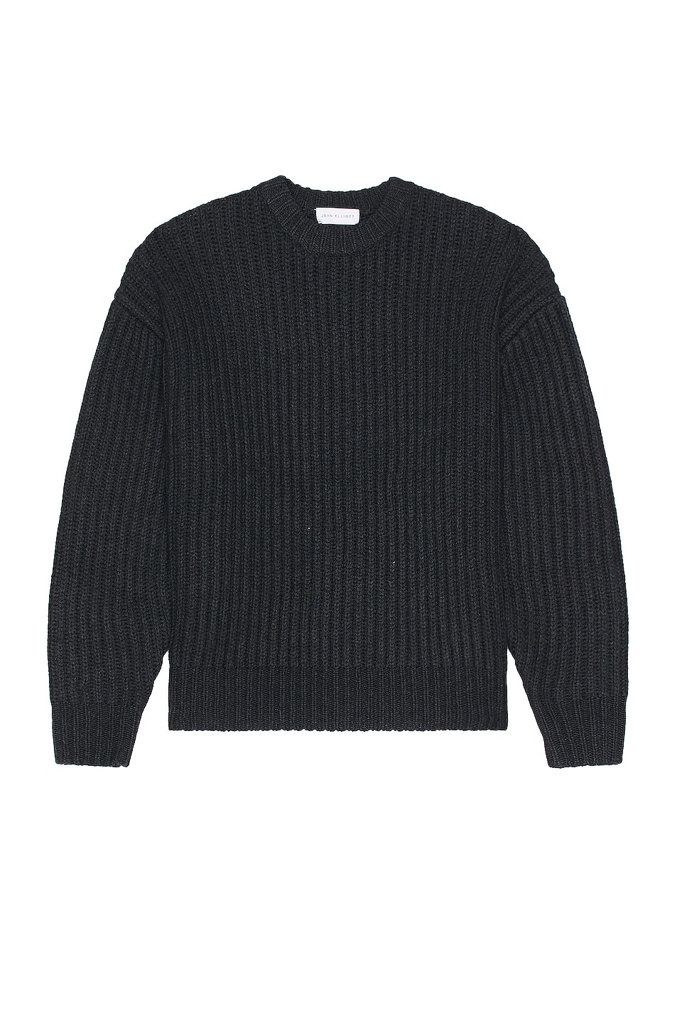 Image 1 of JOHN ELLIOTT Capri Cashmere Sweater in Charcoal
