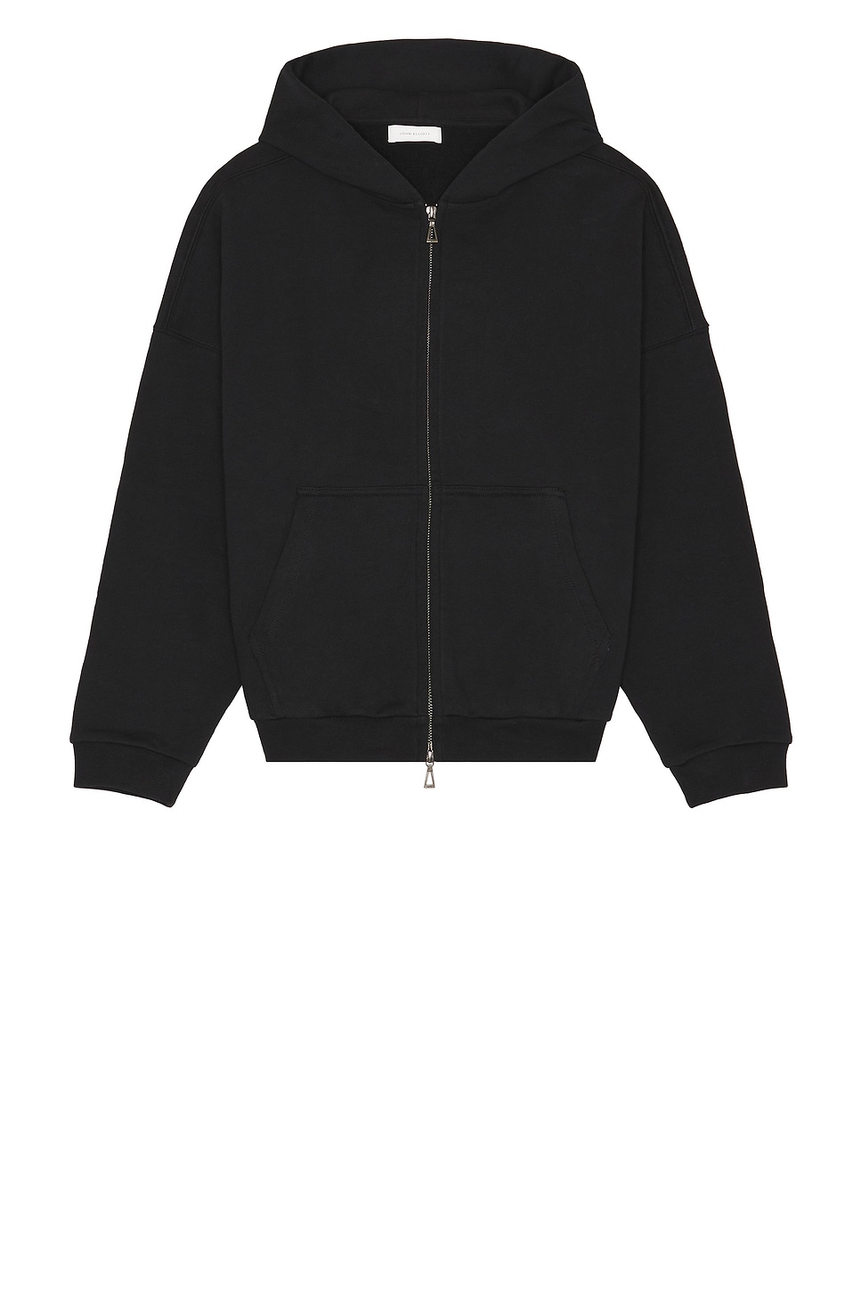 Image 1 of JOHN ELLIOTT Flash Full Zip Hoodie in Black