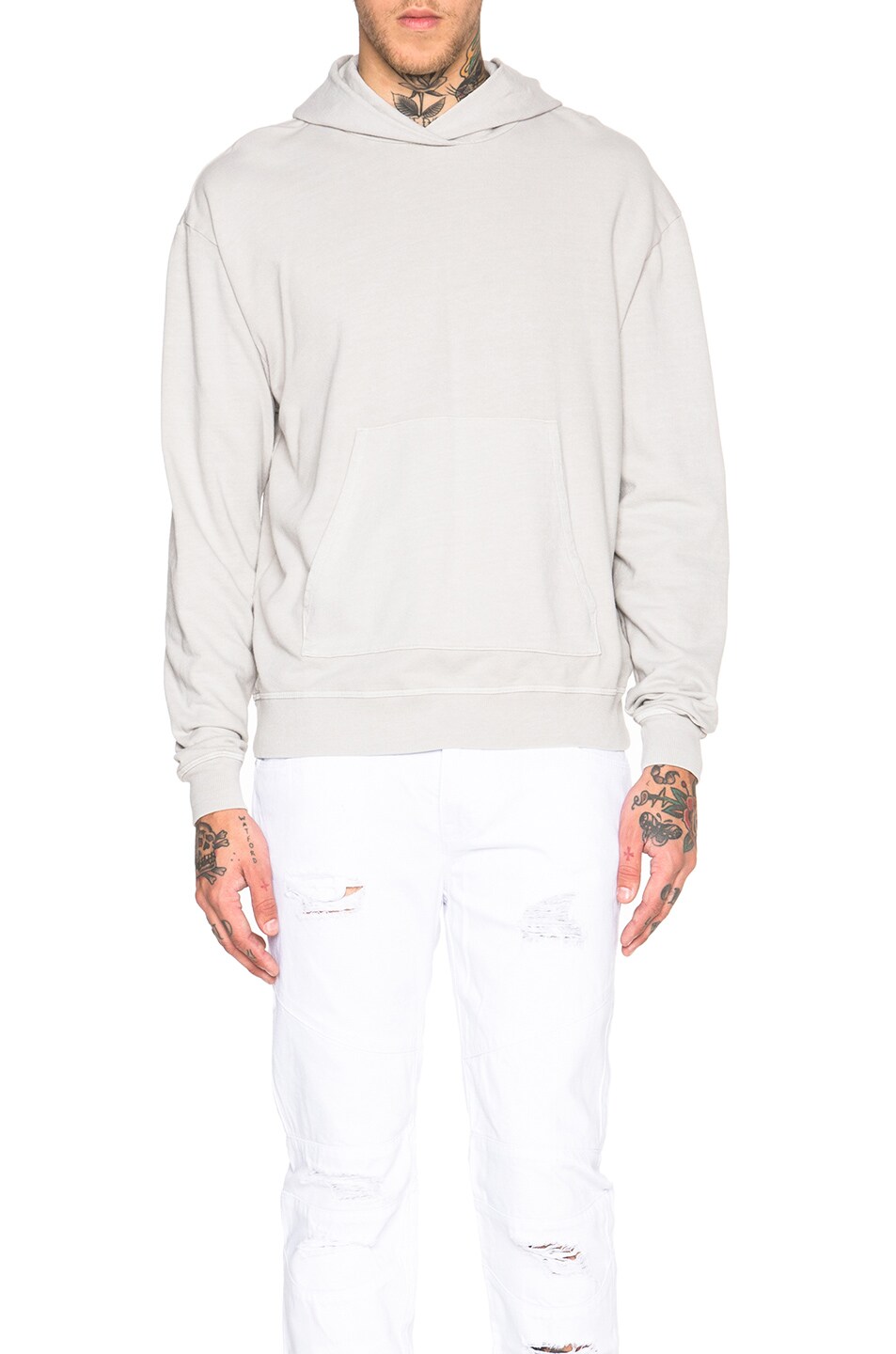 john elliott cropped hoodie