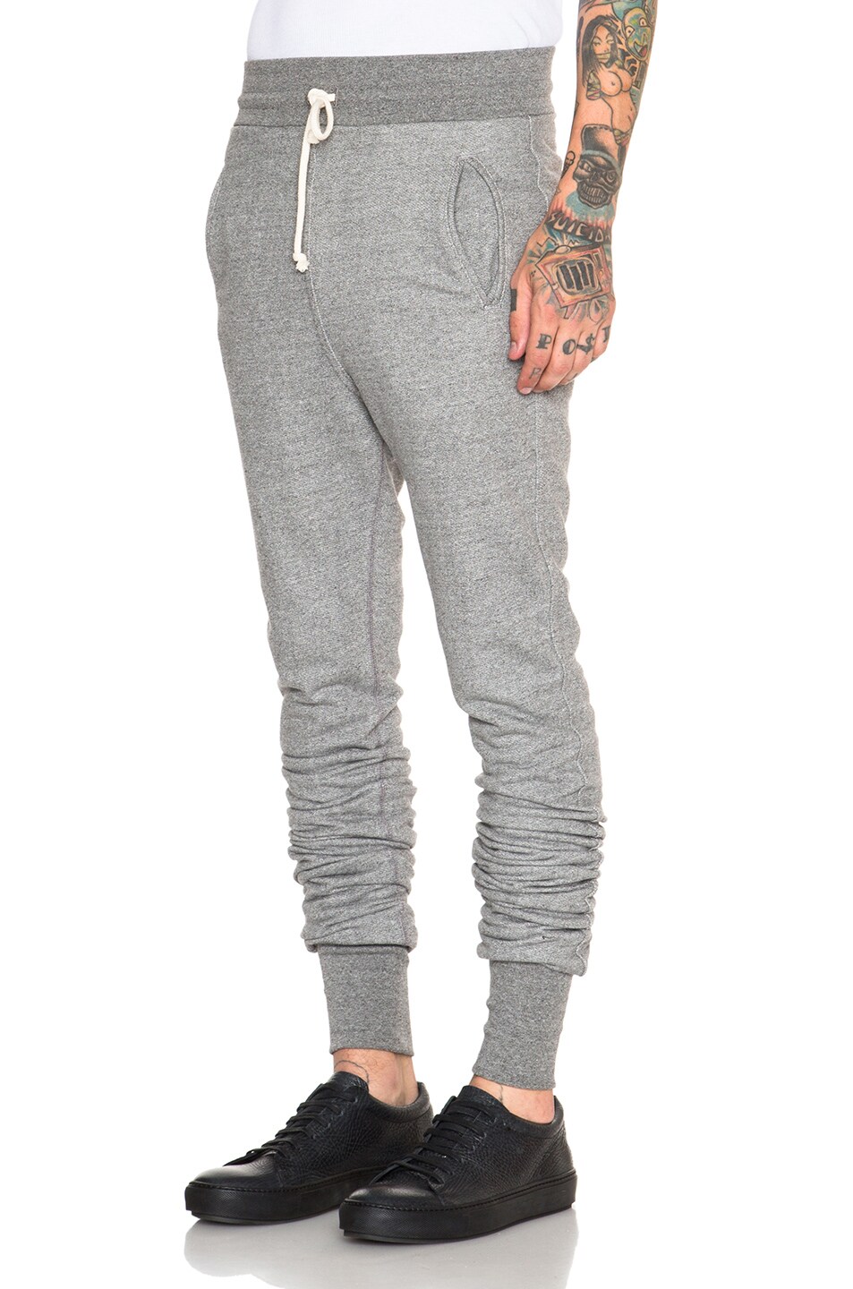 dark grey sweatpants