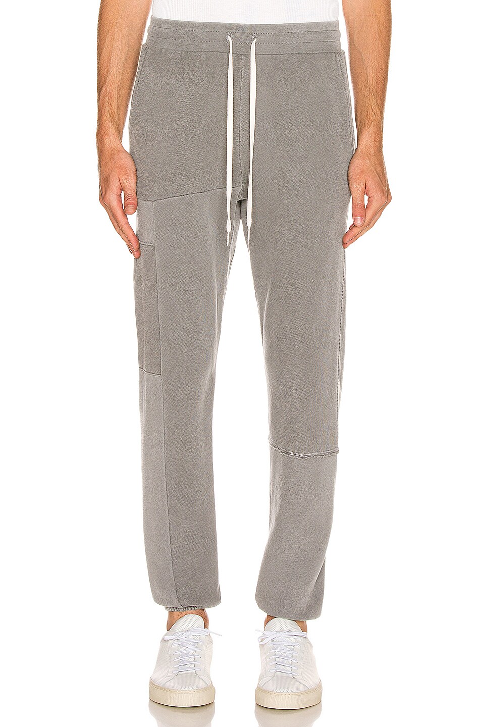 JOHN ELLIOTT Reconstructed LA Sweatpants in Washed Black | FWRD