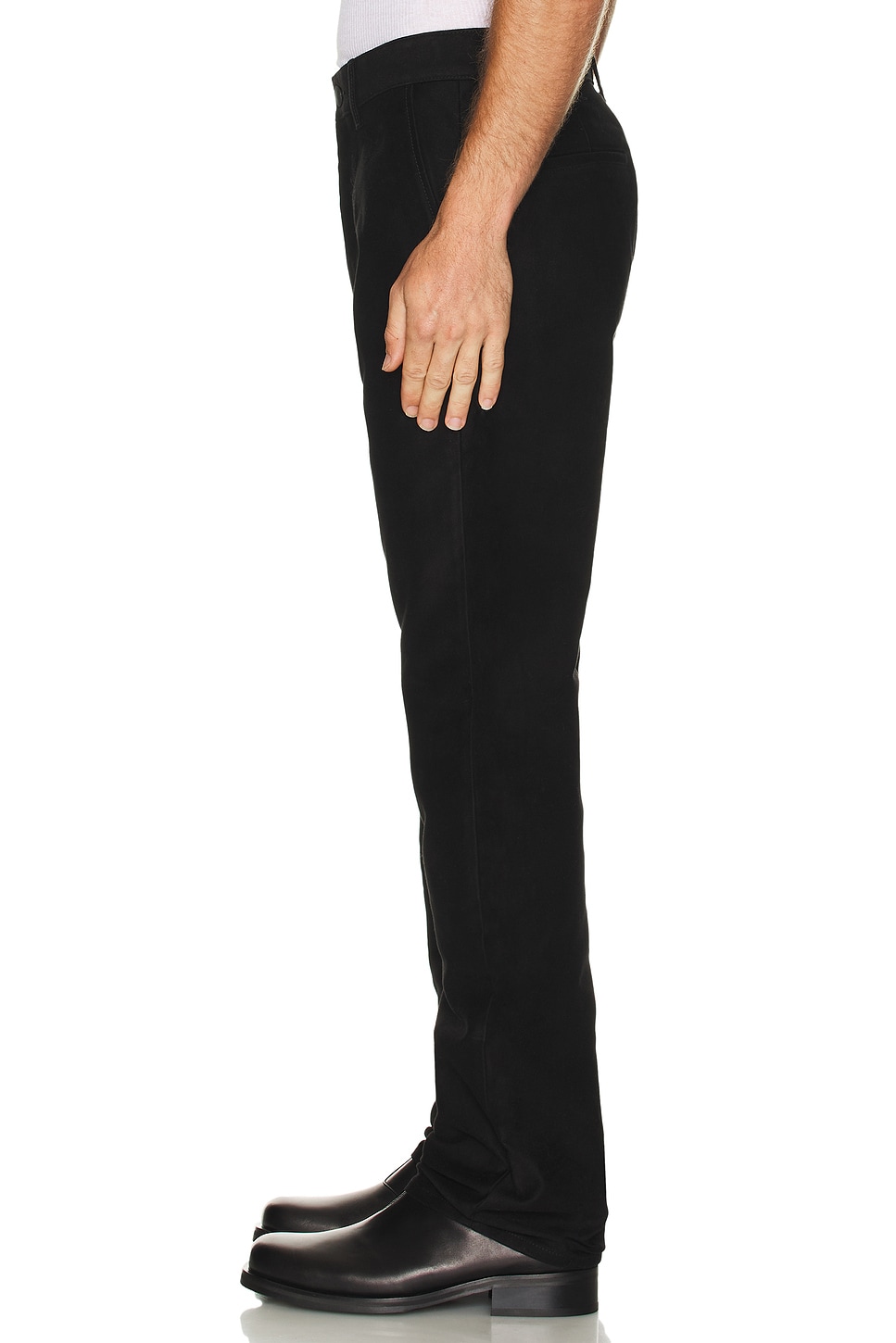 Image 1 of JOHN ELLIOTT Moleskin Pant in Black