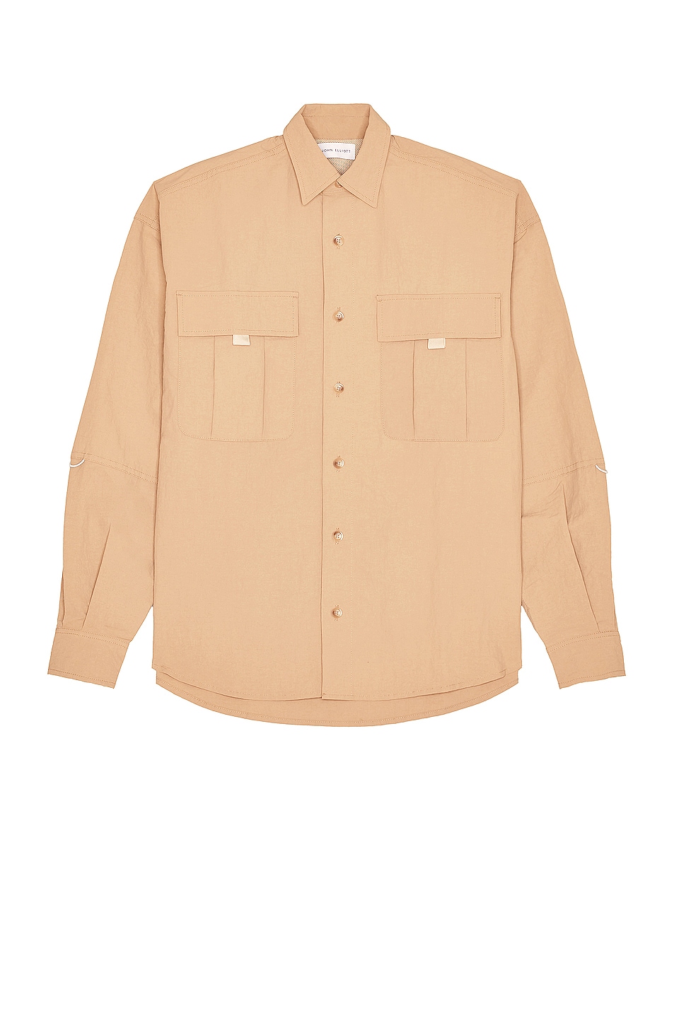 Image 1 of JOHN ELLIOTT Safari Shirt Jacket in Tan