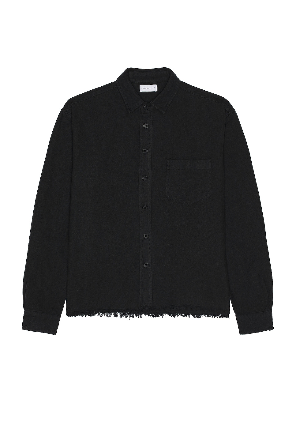 Image 1 of JOHN ELLIOTT Hemi Oversized Shirt Solid in Black