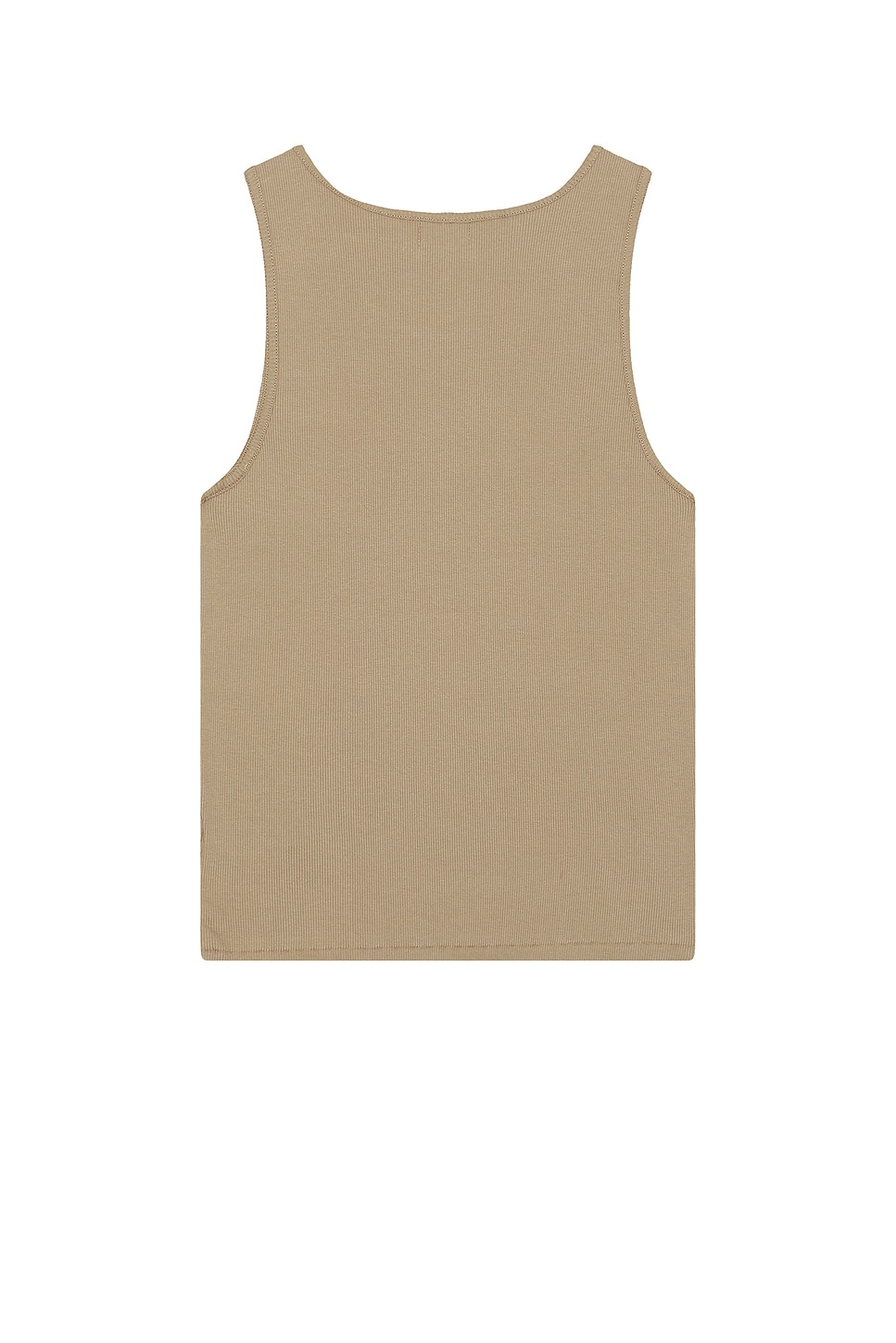 Shop John Elliott Campus Rib Tank In Shroom