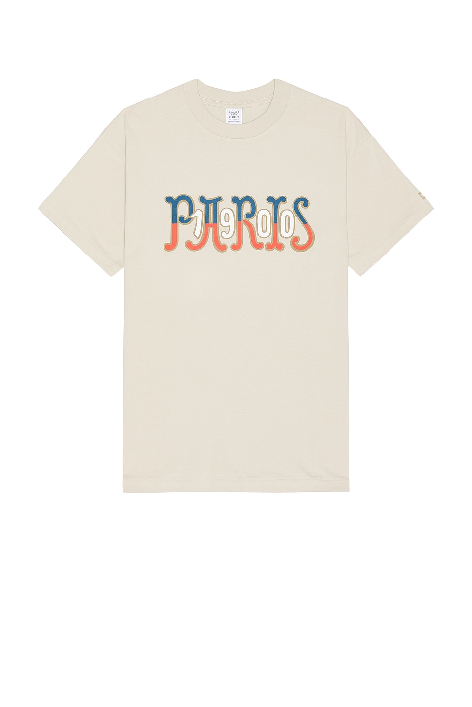 Image 1 of JOHN ELLIOTT x Olympics Paris University Tee in Grey