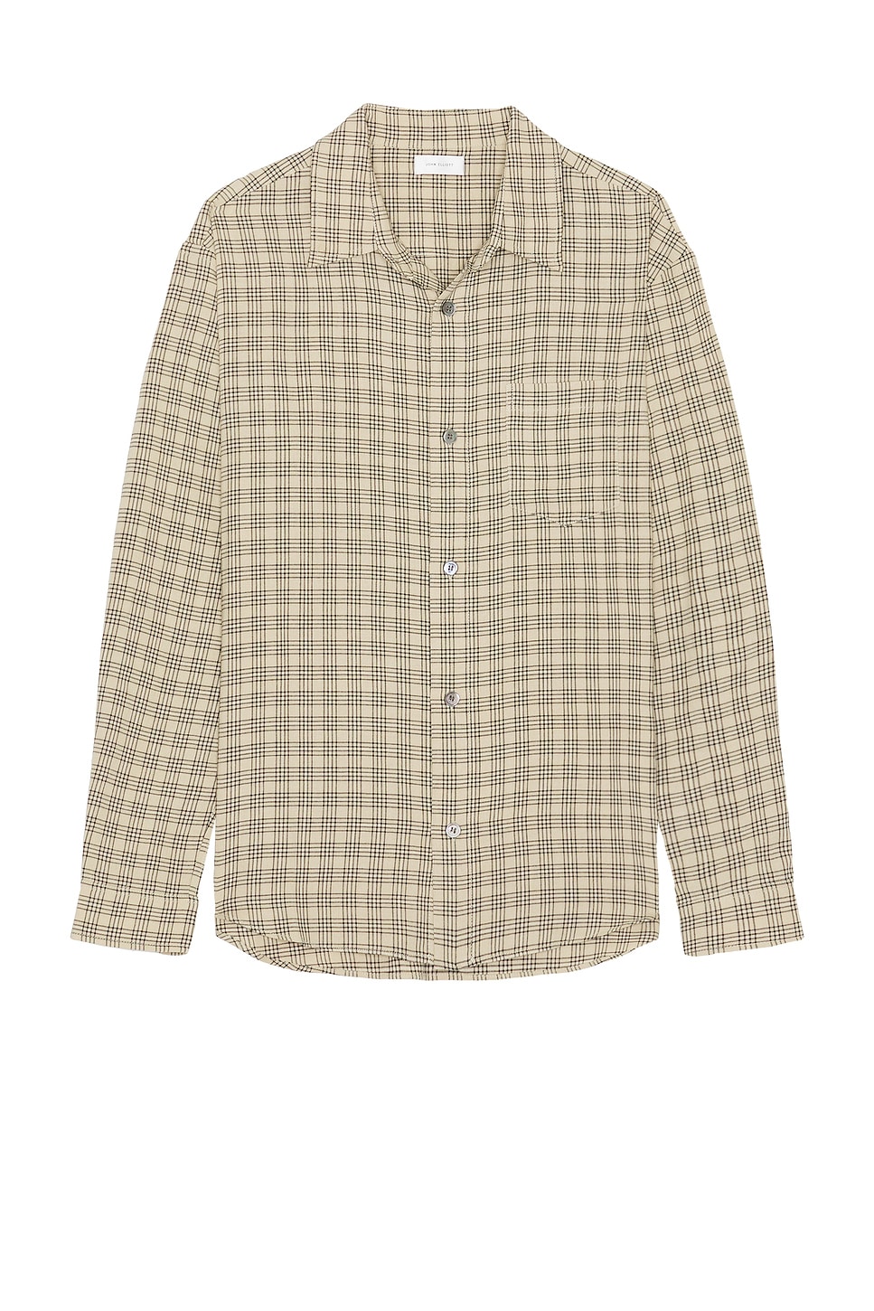 Cloak Button Up Shirt in Grey