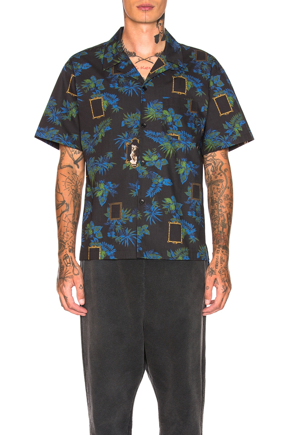 Image 1 of JOHN ELLIOTT Bowling Shirt in Tropical