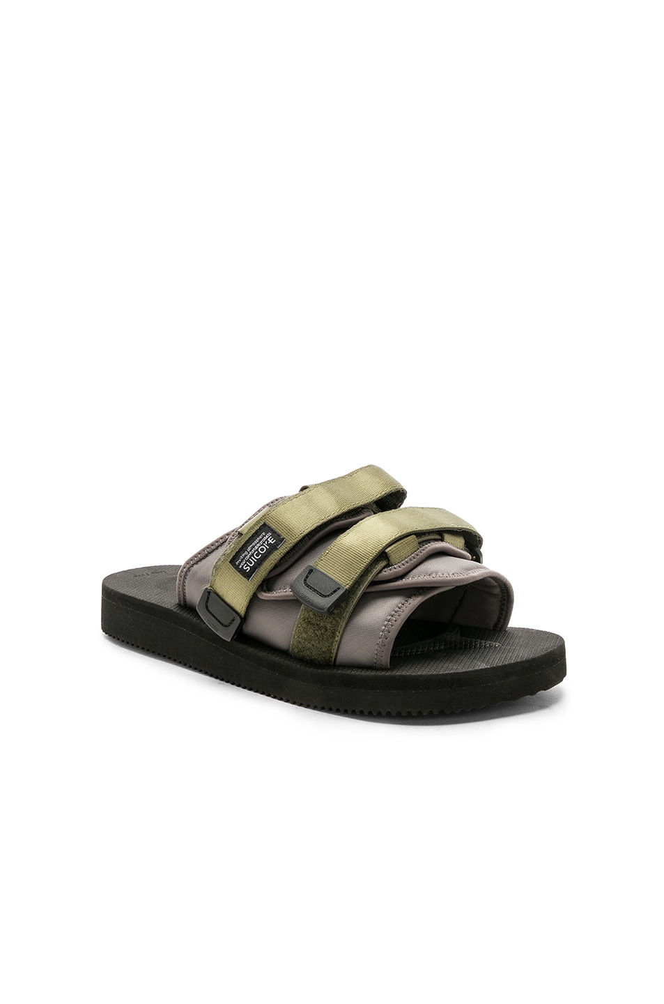 Image 1 of JOHN ELLIOTT x Suicoke Sandals in Black & Charcoal