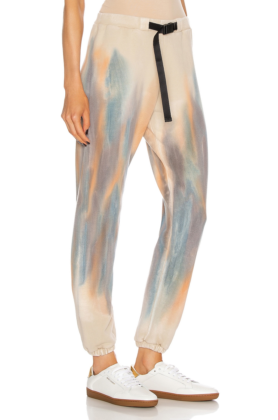 JOHN ELLIOTT Belted Sweatpant in Volcano Dye FWRD