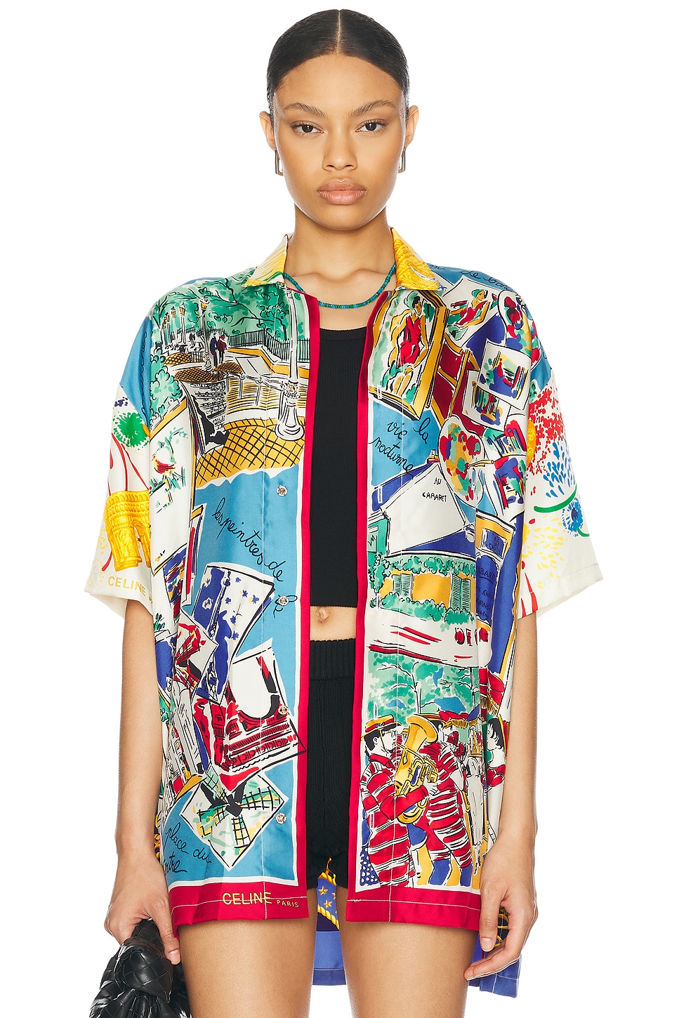 J. Logan Home Vintage Maison Shirt In Multi